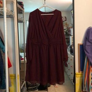 Long Sleeve Midi Dress